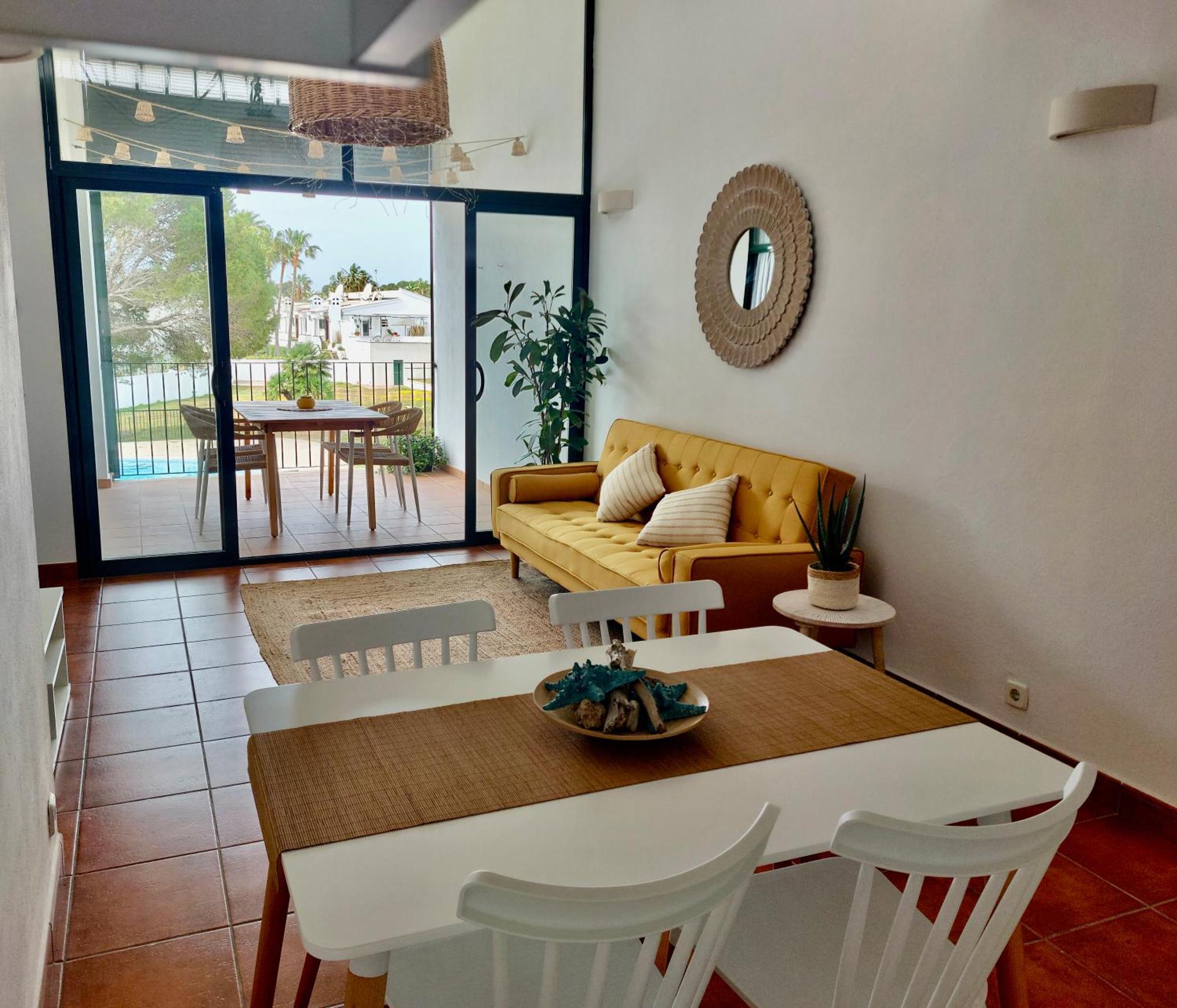 Апартаменти Casa Tortuga Con Piscina Com Кала-ен-Бош Екстер'єр фото